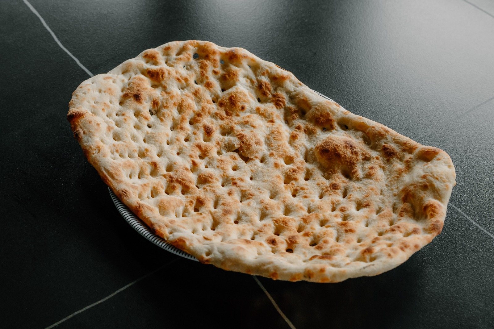 Fresh Naan & Salad